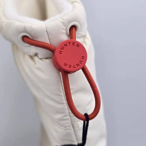 NIB NWT Hunter Intrepid Tall Rain/Snow Boots, White Willow/Gum, Women's 6 - Picture 14 of 16